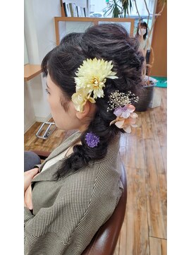 ヘアーアンドメイク ペリドット(hair&make Peridot) セットアップ