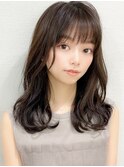 似合わせカット/くびれヘア/デザインカラー/アースカラー/新宿