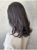 くびれレイヤー_アースカラーくびれヘアツートンカラー_ba378341