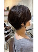 ひし形ショート/20代/30代/40代/ショートボブ