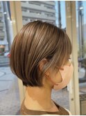 丸みショートボブヘア!!