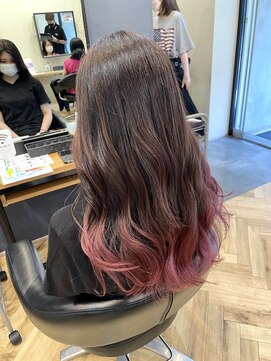 アルター(aL ter) ピンクカラー［グラデーション/韓国/鎌取駅］長橋