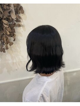 ボアップ(boappu) #イルミナカラー#透明感カラー#暗髪