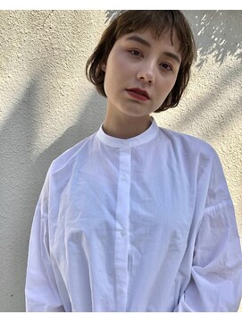 ルームヘア 代々木上原店(Room hair) ボブ/グレージュ/大人女性/レイヤー/ショート[代々木上原]