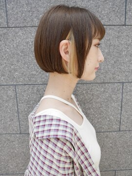 シュシュ(shushu) お客様スタイル 【有海一生】髪質改善/前髪/白髪染め/白髪ぼかし