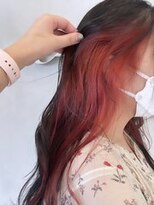 リボーンアルファ 船橋店(reborn α)&nbsp;イヤリングカラー☆レッドオレンジ