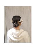 綺麗めシニヨン☆
