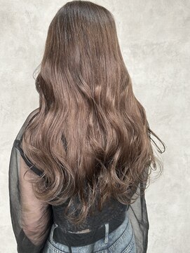 ルノン(LUNON) グレージュ/ブリーチ/ダブルカラー/ロング/髪質改善