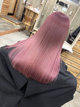 ヘアカロン 熊本本店(Hair CALON) ペールピンク/ホワイトピンク