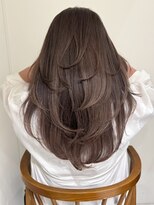 リル バイ ジルブラン(Lil by JIL BLAN) 前髪 こなれミディ イメチェン ウェーブパーマ 韓国マッシュ