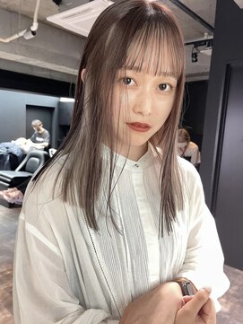 ペレ 梅田(PELE) 前髪/アンブレラカラー/こなれミディ/イメチェン/ウェーブパーマ