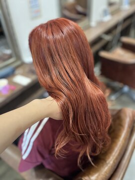 ヘアラボ シロ(Hair lab.Shiro) オレンジカラー