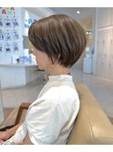 刈り上げないショート