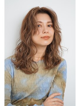 パール(PearL) 【PearL】小顔ヘア/コテ巻きパーマ/バレイヤージュ/20代30代ヘア