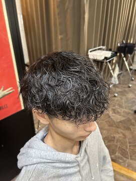 ハルクファースト 札幌(HRK 1st.) ツイストスパイラルパーマ/メンズカット/波巻きパーマ/札幌/大通