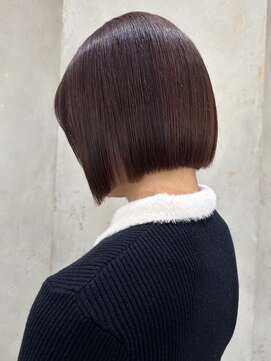 ロンド ボーイ 表参道(Lond BOY) 似合わせカット×縮毛矯正韓国ボブレイヤーカット[表参道]