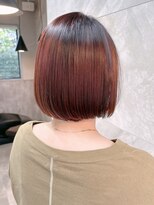 ドゥマン(Demain) メルティカラー 似合わせカット ウェーブミディアム ツヤ髪 小顔