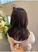 切りっぱなしボブ/エアリーロング/美髪のススメ/ピンクブラウン
