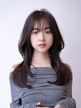 エースハバナ 渋谷(1 HAVANA) チョコグレージュ/20代30代大人かわいい/ミディアムレイヤー