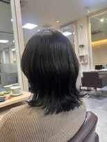 クロードモネ 川越店(Claude MONET) ダークグレーカラー/くびれボブ/川越/川越駅