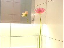 ヨッシュ(yosh)の雰囲気（パウダールームも可愛い）