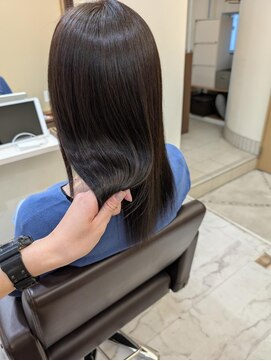 エメ(aimer) 「朝の時短!」乾かすだけでまとまる!うるツヤストレート◎