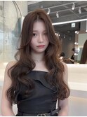 縮毛矯正・ストレート/くびれヘア/夏のヘアアレンジ