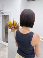 シー 柏(sii.)&nbsp;ボブ/ぱつっとボブ/ショートボブ/シアーグレージュ/柏