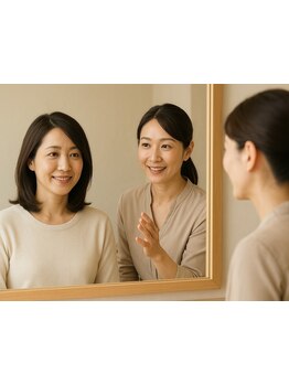 髪の美しさは毎日の積み重ねから。髪のクセや自宅でのお手入れ方法までしっかりアドバイスいたします。