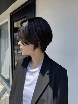 ヘアーサロン オーツー(HAIR SALON O+O) シンプルなスタイルに合うコンパクトマッシュショート