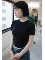 フェイヴィーズ(FavyS)&nbsp;ストレートパーマブラックボブ