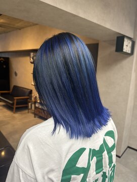 サニー 渋谷(SUNNY) バレイヤージュ、ハイライト、レイヤーロング、グレーベージュ