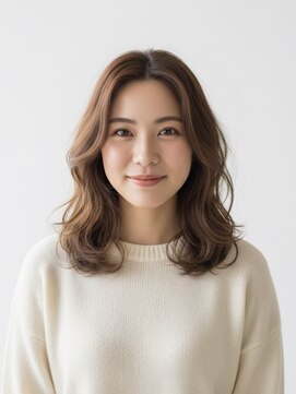 ビュートリアム265(BEAUTRIUM 265) #20代30代ミディアムニュアンスパーマレイヤーゆるふわスタイル