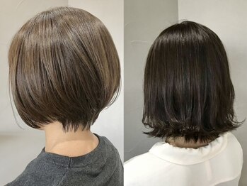 オウル(OWL)の写真/【白子】《大人女性のお悩みに寄り添うサロン》自然な白髪ぼかし&髪質改善が同時に叶うのが嬉しいPoint!