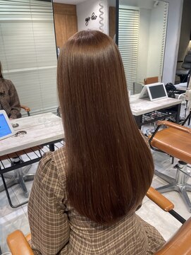 アジールヘア 池袋東口店(agir hair) ベージュブラウン/ブリーチありダブルカラー/透明感カラー/池袋