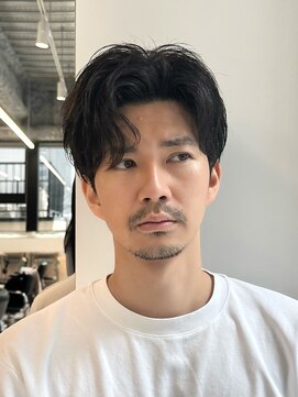 アビーファイブ(ABBEY 5) アップバングニュアンスパーマメンズパーマメンズパーマmen's