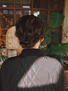 ハコ(haco.)の写真/【早朝予約OK・追加料金なし】お電話にてご予約ください!おしゃれなアレンジで気分もUP!