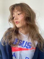 ハーパーズ 渋谷(harpers)&nbsp;アンニュイウェーブレイヤーカットアッシュベージュ