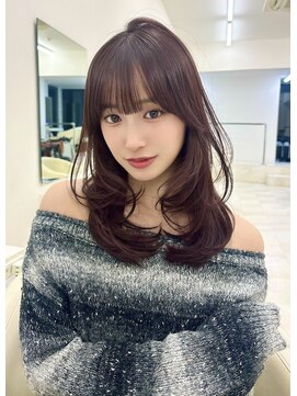 アイトーキョーエス 渋谷(AI TOKYO S) レイヤーカット/渋谷/透明感カラー/ブリーチなし/髪質改善