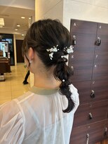 ファーレンピュアスウィート(fahren-pure-suite)&nbsp;party hair arrange 編み下ろし