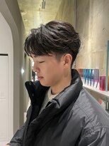 ベール(Vale)&nbsp;メンズショートパーマスタイル