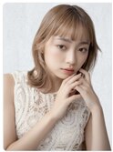 20代30代◎大人ミディアムレイヤーで結べる垢抜け