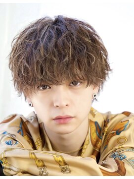 アストラ(ASTRA) MEN’S HAIR/波巻きツイストスパイラル/リバースセンターパート