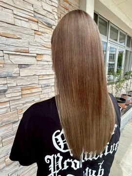 スタイルジャパン 照屋店(style JAPAN) 【髪質改善】ブリーチ×ダブルカラー／髪質改善トリートメント