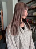 ホワイトベージュ×ダークブラウンのデザインカラー