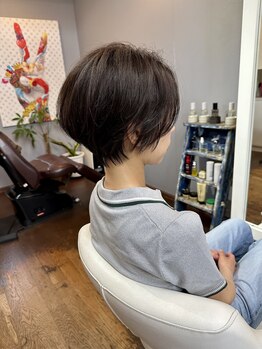 ニカ(nica)の写真/丁寧なカウンセリングから導くショート。３６０度どこから見ても美しく整う！