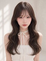 ユーフォリア エヌ 池袋サンシャイン通り店(Euphoria +n)&nbsp;アッシュグレーブリーチなしタンバルモリくびれ内巻きロング◎