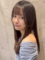 エクラート 下北沢(ECLART)&nbsp;下北沢／シースルーバングの柔らかブラウン