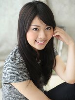 モニカ 横須賀中央店(Monica)&nbsp;適度な大人感が良い◎ハッピー＆シックなロングスタイル