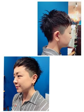 ムーンアディション(MOON ADDITION) 女子ツーブロック